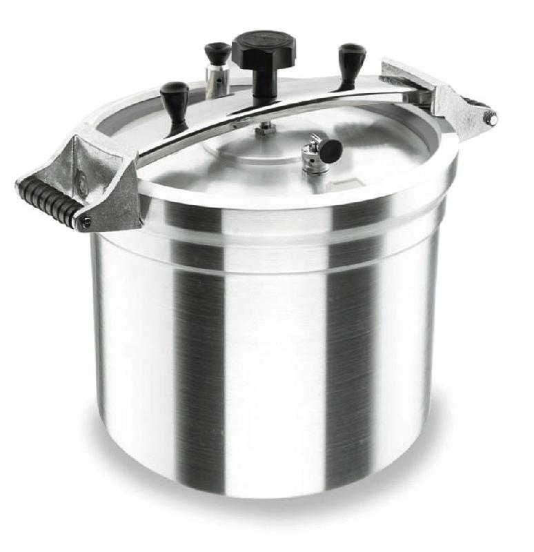 Cocotte à pression professionnelle Robust - 40L - Fonte d'aluminium haute qualité - Lacor_0