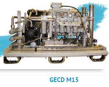 Compresseur dair industriel sec -  gecd m15_0