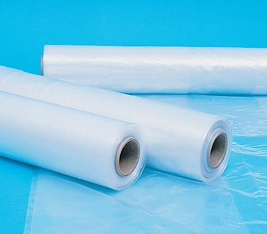Film de protection bâtiment 120 µm - 50 m de longueur - 4 m de largeur - polyéthylène transparent_0
