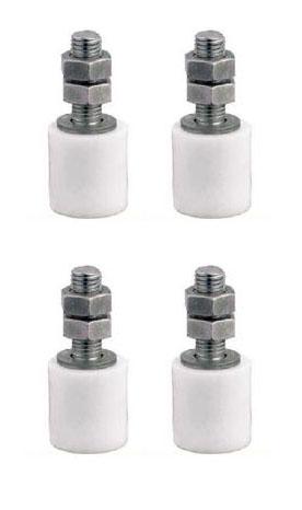 Guide de portail 25x40mm - Lot de 4_0