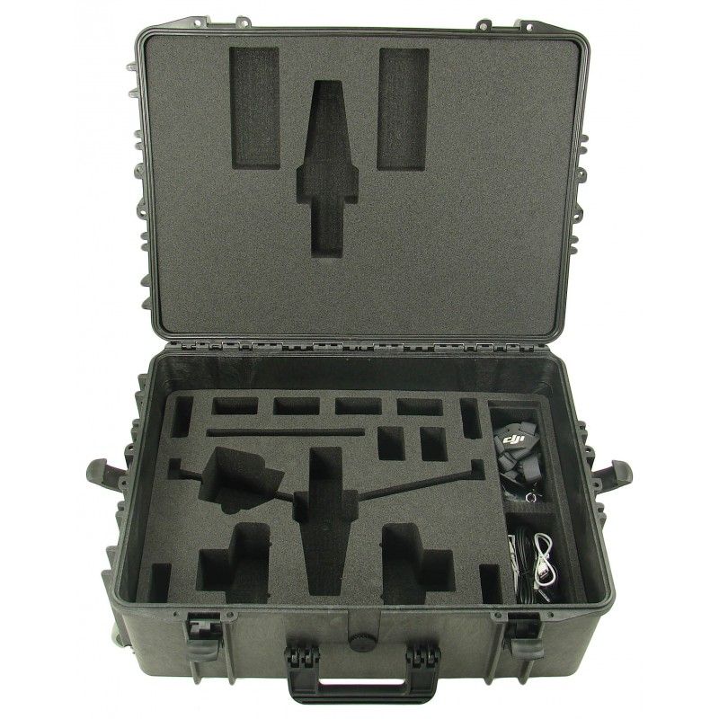 Inspire 1 - Malette de rangement étanche avec trolley - Caltech - 3.2 kg - Réf. VEN-INSPT_0