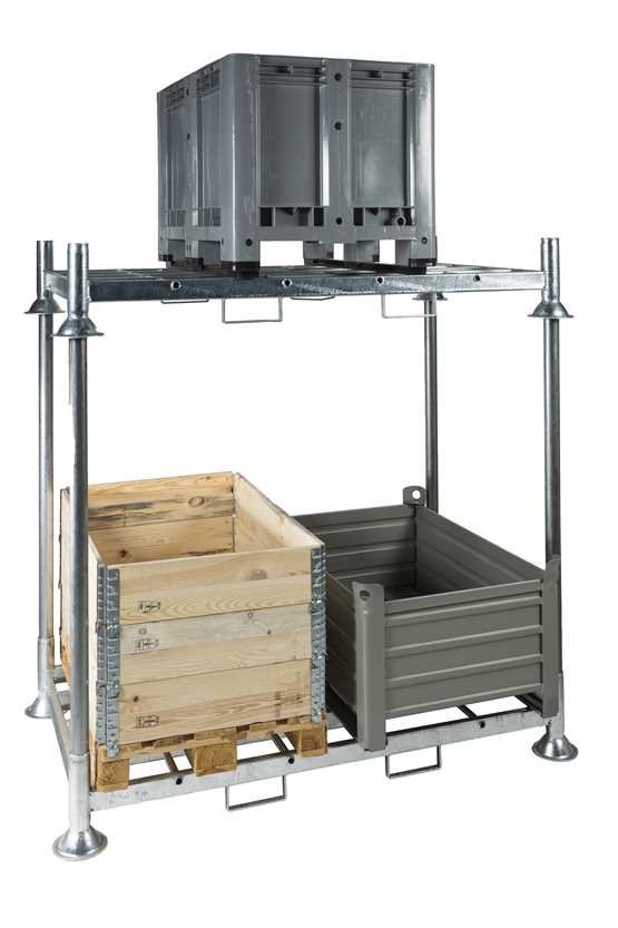 Manurack double série II - RACKBASE2, stockage de charges palettisées, masses par accumulation et charges longues_0