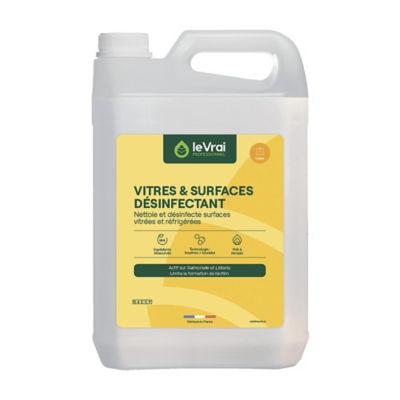 Nettoyant désinfectant vitres et surfaces HACCP Le Vrai VSD 5 L_0