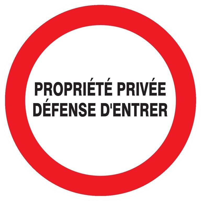 Panneaux adhésifs ronds 420 mm interdictions obligations - ADPNR-TL05/PPDE_0