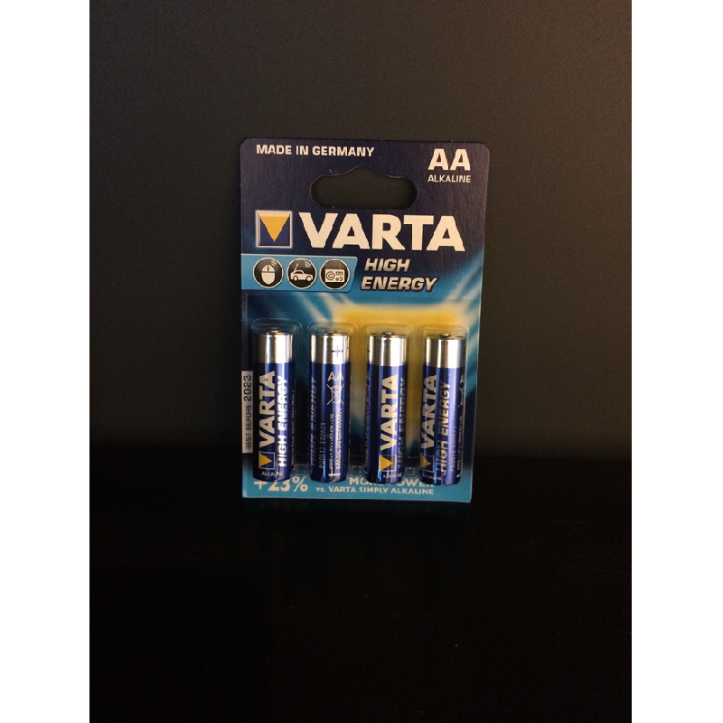 PILE HIGH ENERGY LR06 AA VARTA 4906