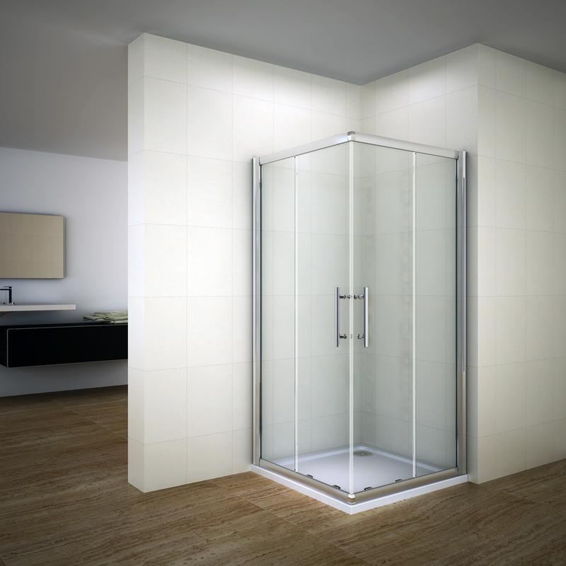 90x70x195 cm Cabine de douche Porte coulissante Paroi de douche acc/ès dangle verre s/écurit