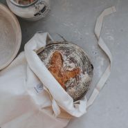 Sac à pain réutilisable - dans le sac - dimensions 13.5_0