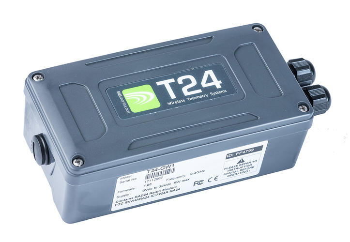 T24 passerelle Modbus T24-GW1 - Interface RS232/RS485 - Jusqu'à 100 émetteurs et portée sans fil de 800 m_0