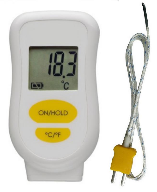 Thermomètre électronique - etanche ip65 - sonde filaire type k - aimant #3134t_0