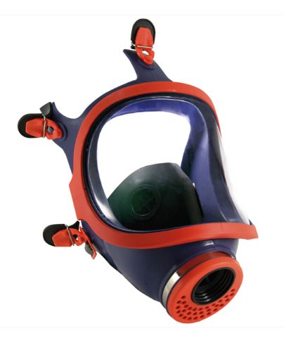 731 - masque à gaz - climax - points harnais : 5 - filtres à gaz, à particules et filtre combiné_0