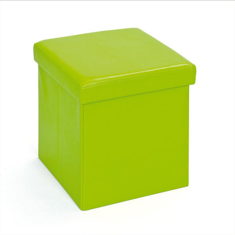 BOÎTE DE RANGEMENT PLIABLE BASICS 38CM VERT - PARIS PRIX_0