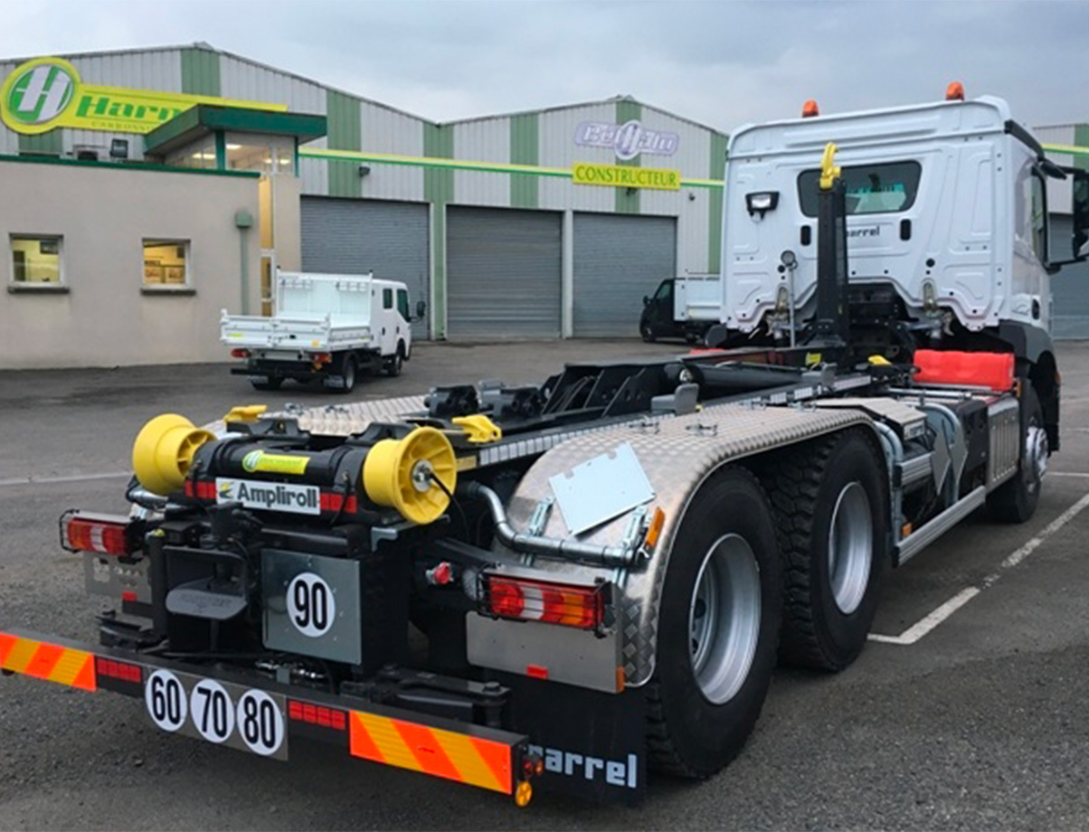 Bras de levage hydraulique pour camion - Marrel AL 20_0