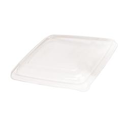 ECOLOMIQUE - 45 Pcs - Couvercle PET transparent - Diam: 18,5 cm, Compatible avec divers contenants - ECO210PCL1501L - transparent plastique ECO210PCL1_0