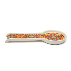 Excelsa repose-cuillère Trinacria céramique multicolore - multicolore céramique 67965_0