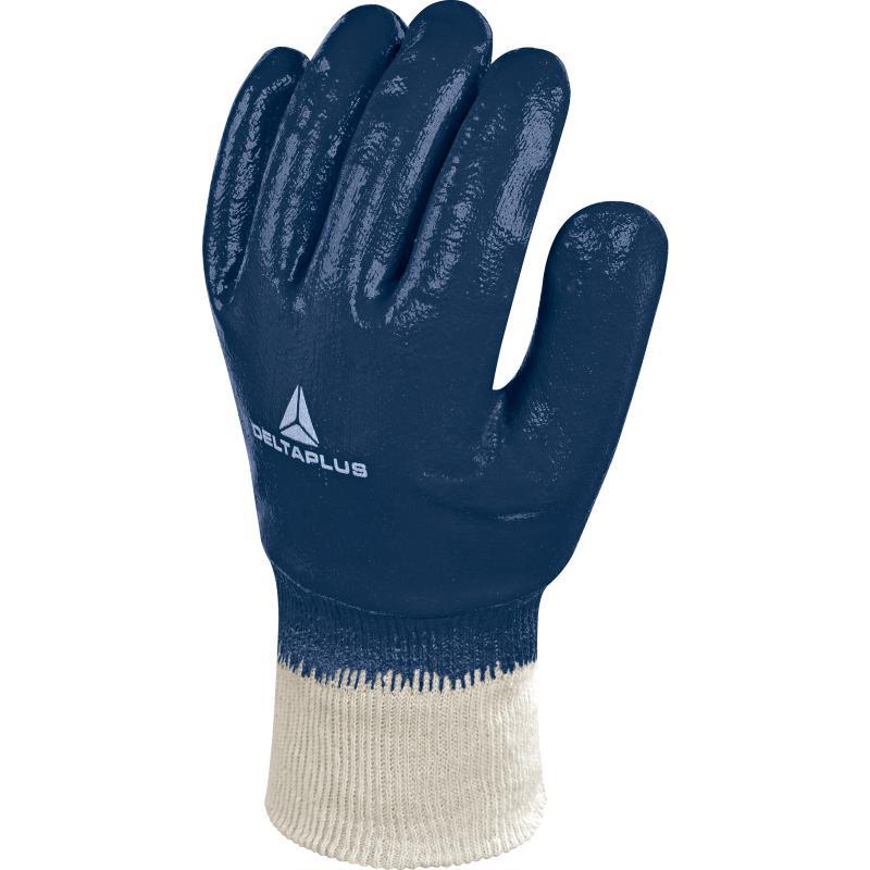 Gants de manutention nitrile tout enduit - poignet tricot - NI155_0