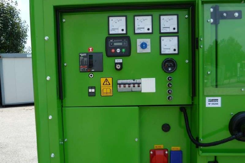 Groupe électrogène industriel héliportable 30 KVA - moteur PERKINS diesel - châssis avec bac de rétention_0