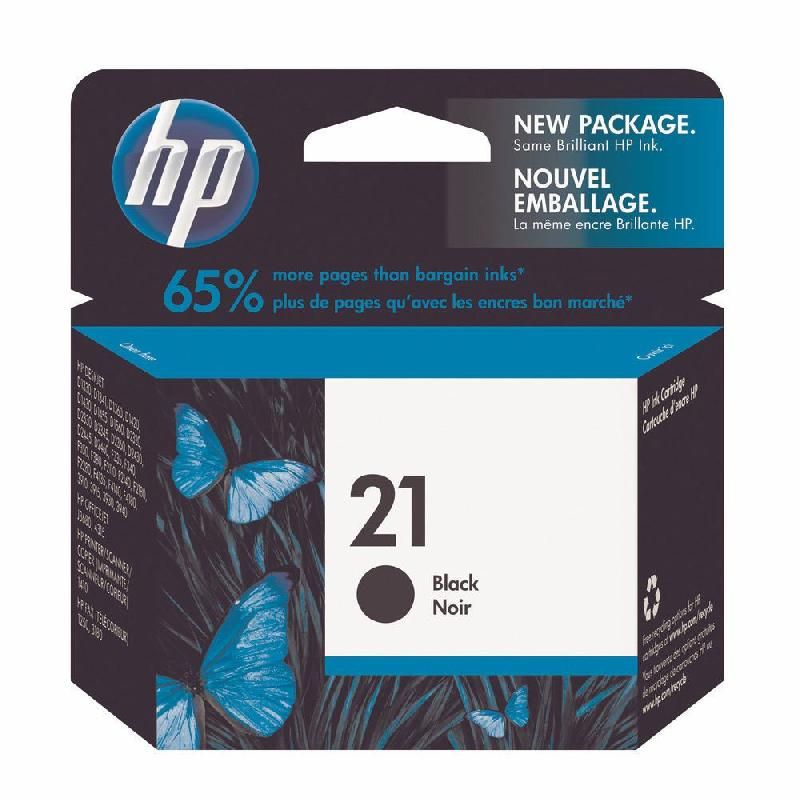 HEWLETT PACKARD CARTOUCHE D'ENCRE 21 (C9351AE) - COULEUR: NOIR