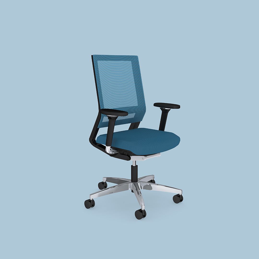 Impulse NPR - chaise de bureau Viasit Bürositzmöbel GmbH - dossier maille tendue et hauteur réglable_0
