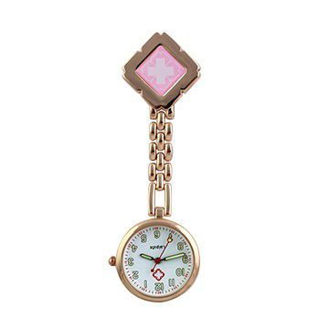 Montre infirmière de poitrine - Laipute - clip médical, boîtier 27mm, gravure lumineuse personnalisée_0