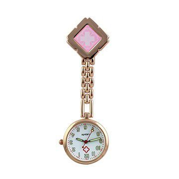 Montre de poitrine d'infirmière avec clip médical - laipute - diamètre du boîtier :	27mm_0