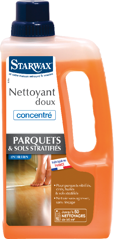 Nettoyant concentré doux - surfaces spécifiques STARWAX 1L - sans rinçage et non glissant_0