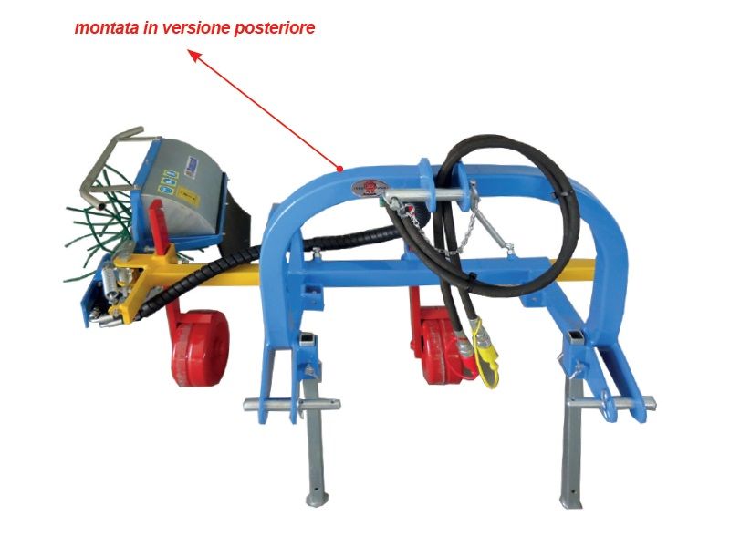 Spol simple - épampreuse mécanique - arrizza srl - châssis posterieur où antérieur avec attelage à 3 points_0