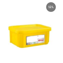 GILAC Bac HACCP rectangulaire  12 L  avec couvercle - 3008223469274_0