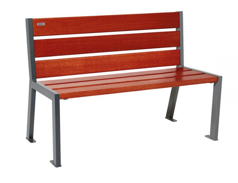 Banc Urbain Silaos - Hauteur 821 mm - 2/3 places - Structure en Acier_0