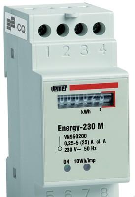 Compteur d'énergie monophasé 230v ac energy-230 m vn950200_0