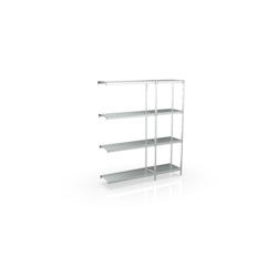 CORECO Rayonnage D Angle 2480X1370X400 4 Niveaux A80 - A80_0