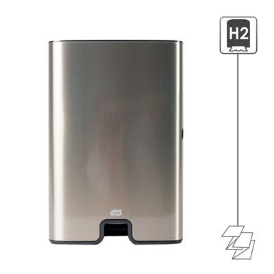 Distributeur essuie-mains enchevêtrés Tork H2 inox, 460004_0