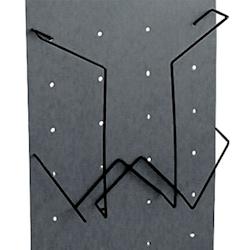 Edimeta Porte-brochures fil métal noir A4 - noir métal 3040_0