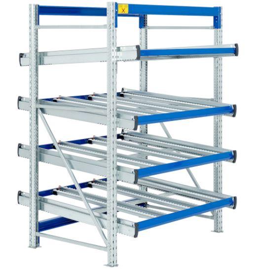 Ensemble rayonnage dynamique standard - rayonnage dynamique pour stockage optimisé_0