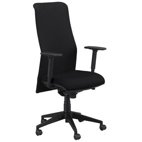 FAUTEUIL DE BUREAU ERGONOMIQUE TRENDY NOIR