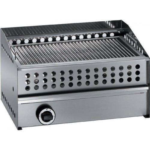 GRILL STONE PROFESSIONNEL PIERRE DE LAVE À GAZ 9 KW