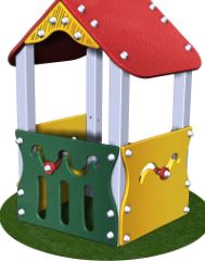 Maisonnette PE gamme Neo Maneo02 - structure de jeux à thèmes pour enfants de 1 à 6 ans - Créa Équipements_0