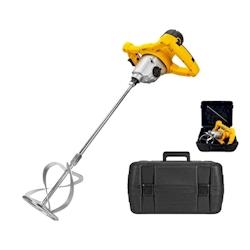 Malaxeur de chantier 1400W Tige 590mm Pale 140 mm Capacité 65L 2 vitesses VITO - jaune 5604612691691_0