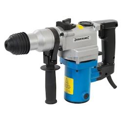 Marteau Perforateur Burineur SDS Plus 850W - Puissant et Polyvalent - Idéal pour le Bâtiment - Silverline - noir 5055058188984_0