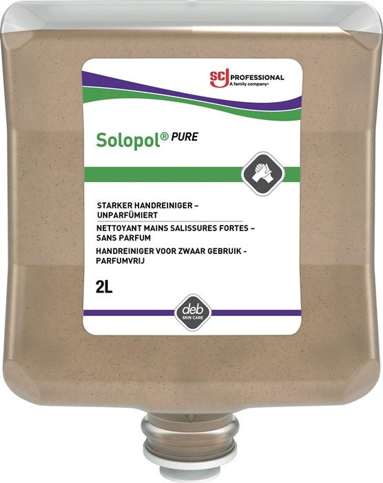 Nettoyant pour les mains Solopol Classic PURE 2L - Sans savon, pH neutre - Cartouche SC Johnson Professional 4707 020 190_0