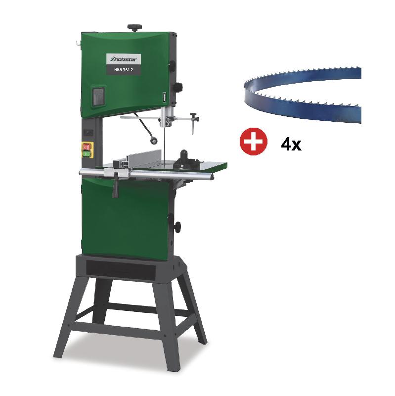Pack scie à ruban verticale bois HBS361-2 avec 5 lames de scie Holzstar PACK HBS361-2_0