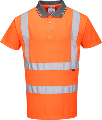 Polo haute visibilité RIS orange RT22 - XL - bandes réfléchissantes, certifié CE, norme EN ISO 20471, RIS 3279-TOM_0