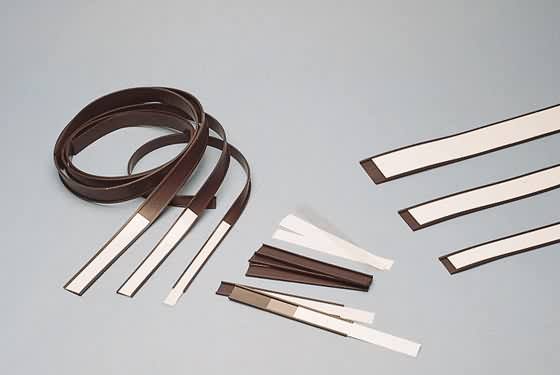 Porte-étiquettes magnétique - Profilé en 'C' pour étiquettes PVC ou papier - Livré en rouleaux ou prédécoupés_0