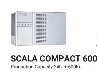 Scala compact 600 machine à glace écaille - itv ice makers - 200 kg_0