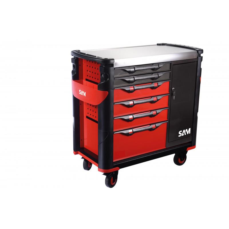 Servante x-l 6tir armoire pl. Inox SAM | 416-AXE_0
