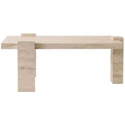 Table basse rectangulaire en aggloméré Diamond Hanah Home - beige 8684283747269_0