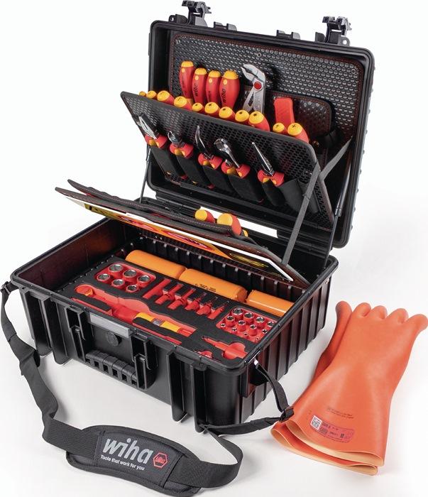 Assortiment d'outils XL eMobility 77 pièces dans un coffret de protection WIHA_0