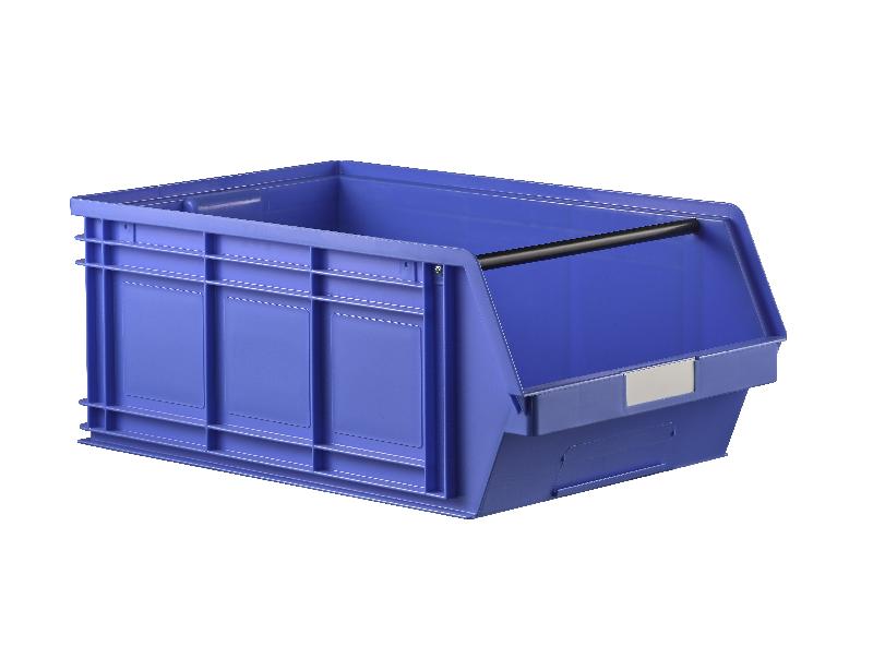 Bac plastique à bec 88 litres bleu_0