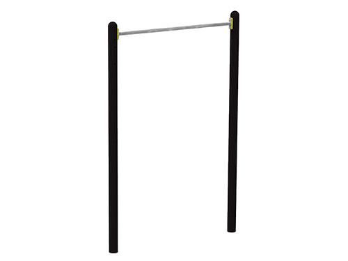 Barre de traction - Norme EN-1176 - Acier peint - Dimensions 1,48 x 1,48 x 2,72 m_0