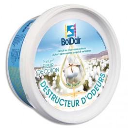 BOLDAIR GEL DESTRUCTEUR D'ODEUR FLEUR DE COTON 300G