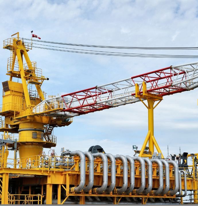 Bos 2600 - Grue portuaire offshore Liebherr - Capacité de levage max 100t - Portée max 60m_0